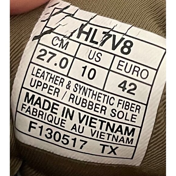 ASICS WOMENS GEL LYTE GREEN CAMO ATHLETIC SHOES HL7V8 SIZE 10 LOW TOP SNEAKERS - Picture 5 of 6